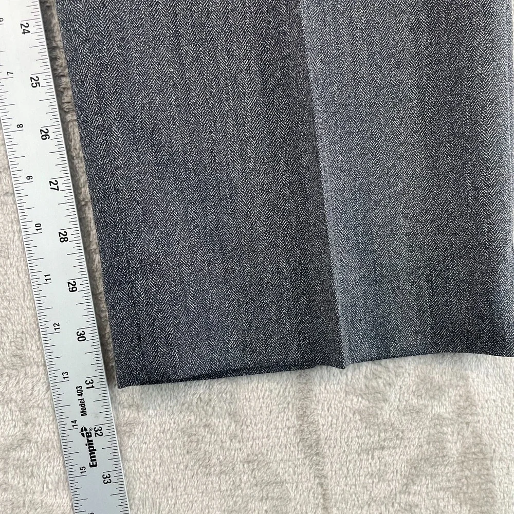 Banana Republic Tailored Slim Fit Dress Pants Men 36x31 Grey 100% Wool NWOT $138